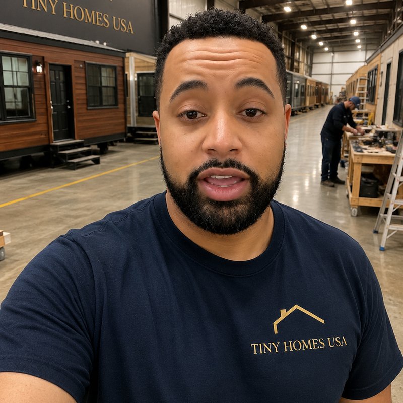 Marcus Johnson — Financing Department at Tiny Homes USA